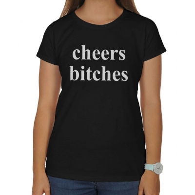Blogerska koszulka damska Cheers Bitches